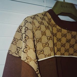 Gucci GG-Canvas Cotton Sweatshirt (M)